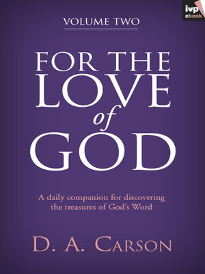 cover image of For the Love of God, Volume 2